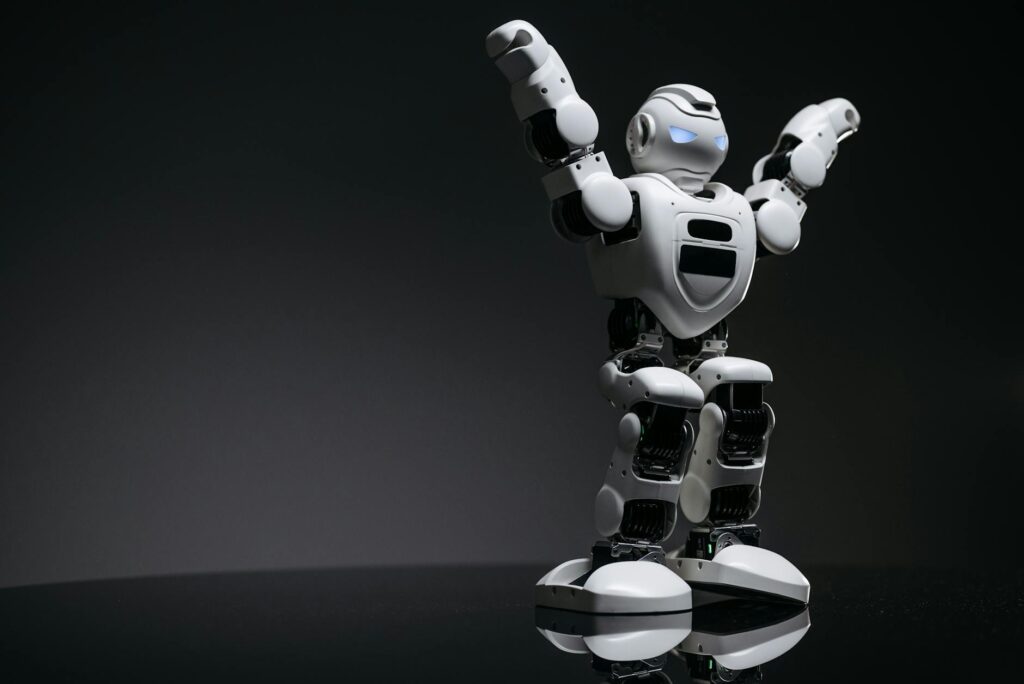 firms humanoid robot tracks